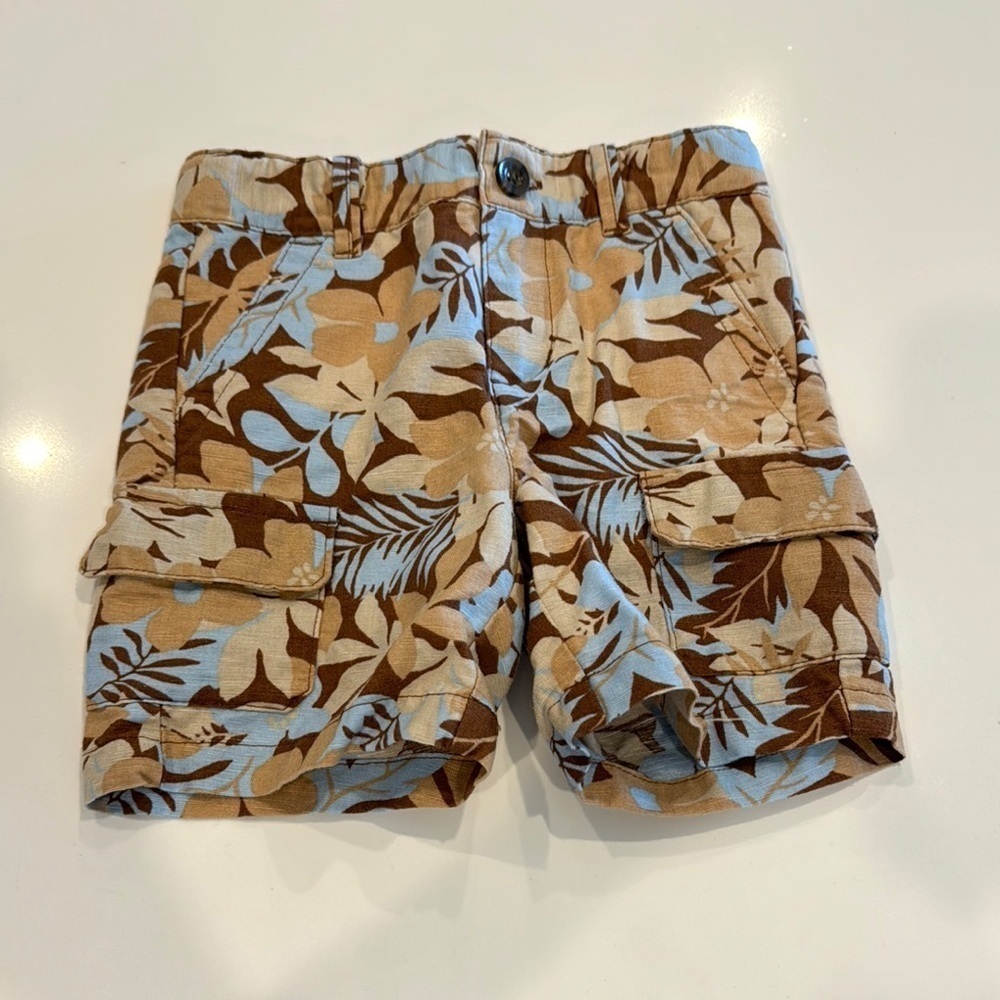 Janie and Jack Tropical Print Shorts Size 2T